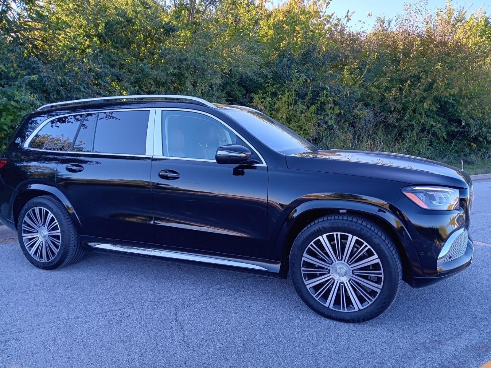 2023 Black Maybach GLS600Z1 , 0.000000, 0.000000 - 2023 Maybach GLS600Z1 Obsidian Black Metallic, Mahagony/Macchiato Beige Exclusive Nappa Leather, Modification year 22/2, 4-seat configuration, Active Distance Assist DISTRONIC with Active Steering Assist, Refrigerator Rear Center Console, Folding Rear Tables. Trail Hitch w/increased towing capacity, - Photo #1